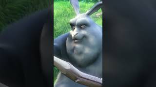 Big Buck Bunny: Rabbit's Epic Forest Adventure &amp; Stick Battle! #shorts