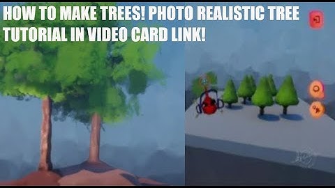 Dreams Ps4 how to make trees (Paint/sculpt)