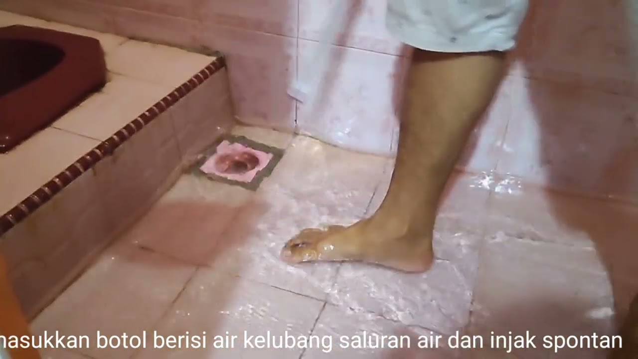 Cara jitu mengatasi saluran air tersumbat