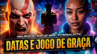 JOGO GRÁTIS NO PS5! DATA de GOD OF WAR, Intergalactic, Novos jogos do XBOX no PS5 e o RESET chegou!