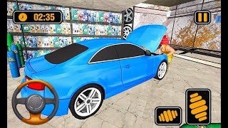 Car Wash Garage Service Workshop Pickup Truck Wash - Best Android Game 2020  لعبه غسل السيارات screenshot 1