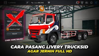 TUTORIAL PASANG LIVERY TRUCKSID AGAR JERNIH FULL HD DENGAN MUDAH - Truck Simulator ID by Maleo screenshot 5