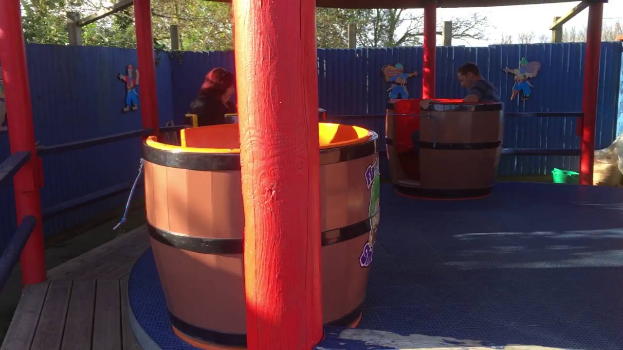 The spinning barrels at the Isle of Wight.