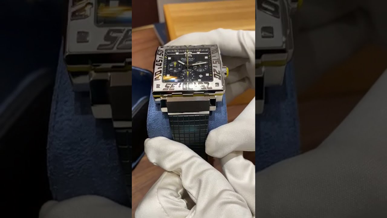 Paul picot steel Chronograph C type Watch