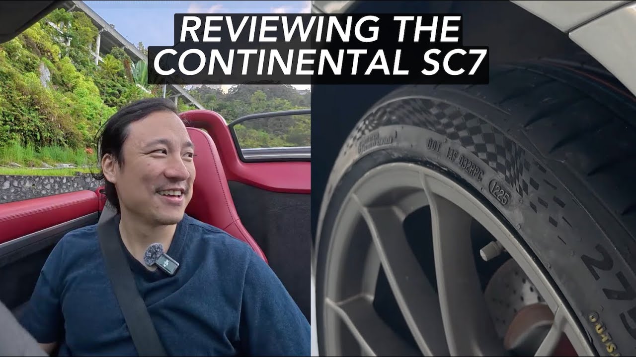 Played too hard with my Michelin tires on my Spyder, giving Continental SportContact 7 a try..