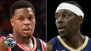 Kyle Lowry and Jrue Holiday among the top names on the NBA trade market | Woj \& Lowe