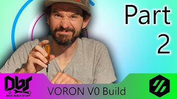 It Becomes a Box! - Voron V0 Build Part 2, The Frame