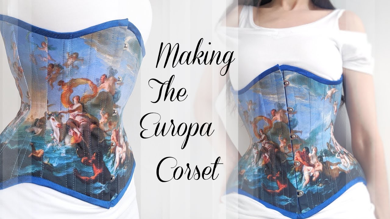 Tutorial Serie: Making the Europa corset | Step by Step | RetroFolie