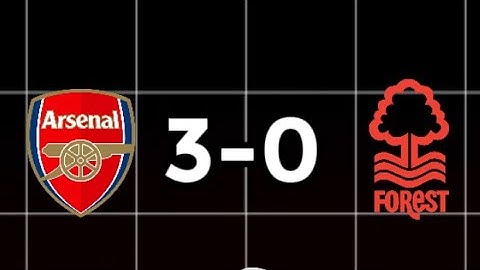 BACK TO WINNING WAYS | Arsenal vs Nottingham Forest (3-0) | Saka, Partey, Nwaneri