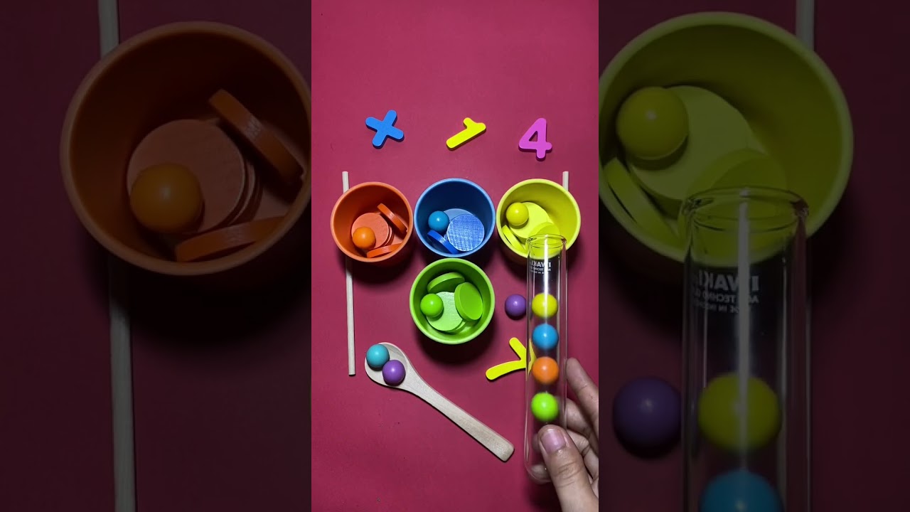 fill the bowl according to color 