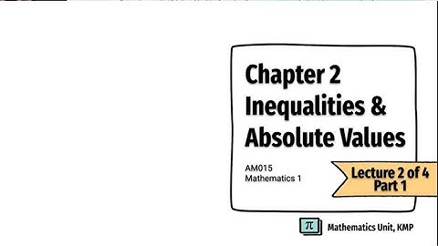 CHAPTER 2 (LECTURE 2 OF 4) PART 1**update version