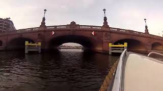 Bootstour Berlin: Teltowkanal - Wannsee - Regierungsviertel (Zeitraffer)