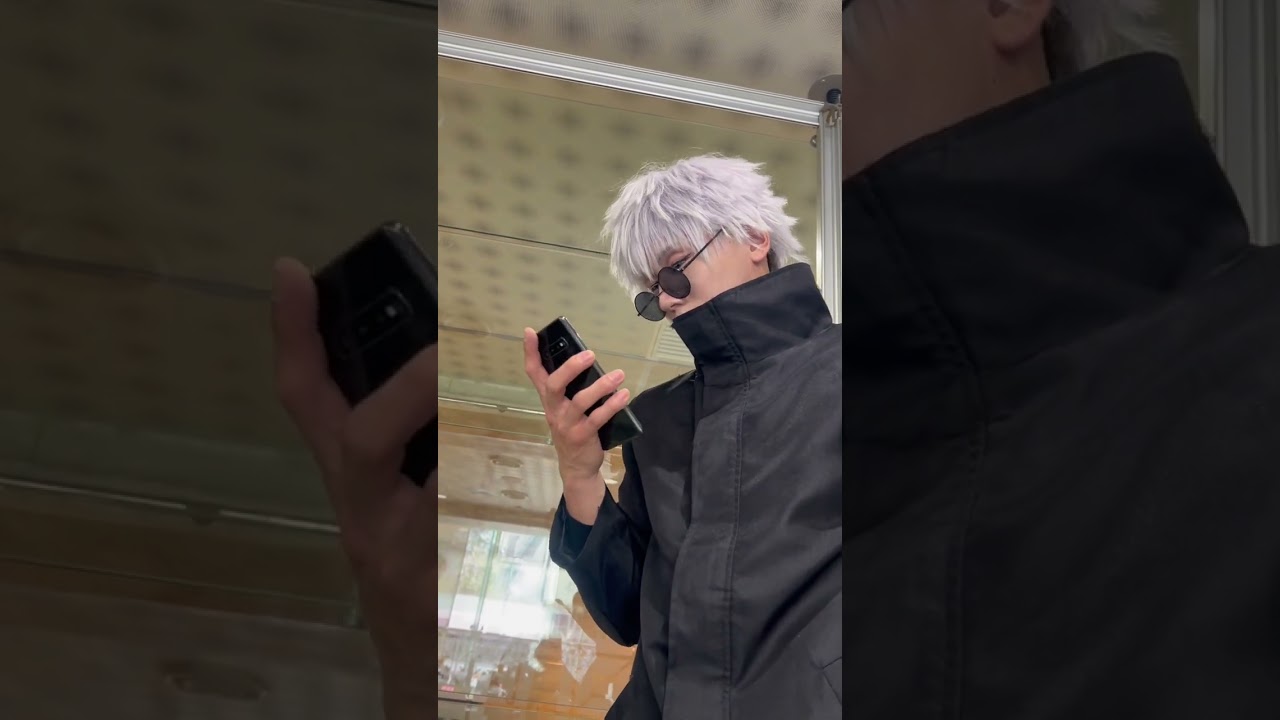 jujutsukaisen cosplay When Yuta Finally Smiled乙骨がホッとした理由。 #shorts