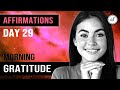 Morning GRATITUDE Affirmations | 30-Day CHALLENGE - Day 29 💎 AF