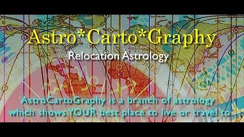 What is the Power of AstroCartoGraphy?  Maya White