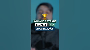 Esse é o meu plano de TESTE campeão #shorts #qa #testedesoftware #planodeteste
