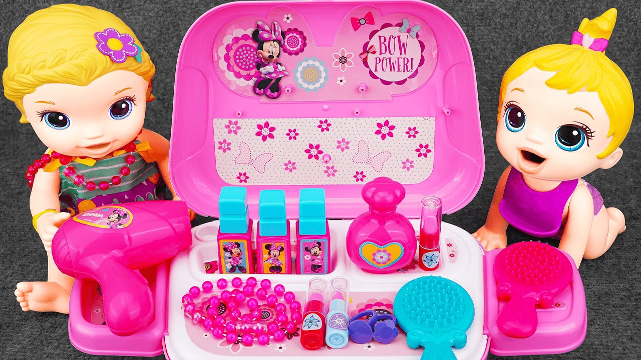 30 Minutes Satisfying with Unboxing Cute Disney Minnie Toy Makeup Playset ASMR | ZoZo ASMR Love