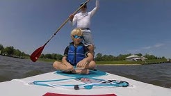 Taking Kids Out Paddleboarding High Wind
