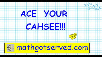 CAHSEE math number sense part II (11 to 20) Math practice problems centennial