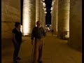 John Anthony West in the Temple of Luxor - 2016