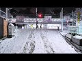 Snow in Harajuku, Tokyo, Japan 2024