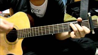 Video thumbnail of "Defying Gravity　高垣彩陽　Acoustic Guitar Instrumental"