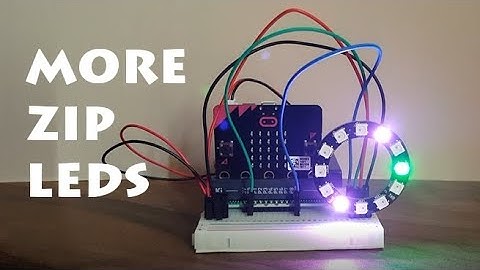 More ZIP LEDs – How to create animated colour displays with Mr Bit and the BBC micro:bit