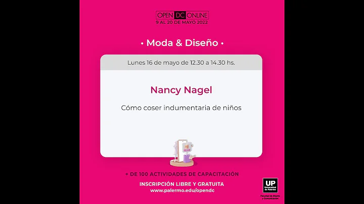 Nancy Nagel: "Como coser indumentaria de nios" | O...