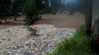 alice springs todd river starting to run