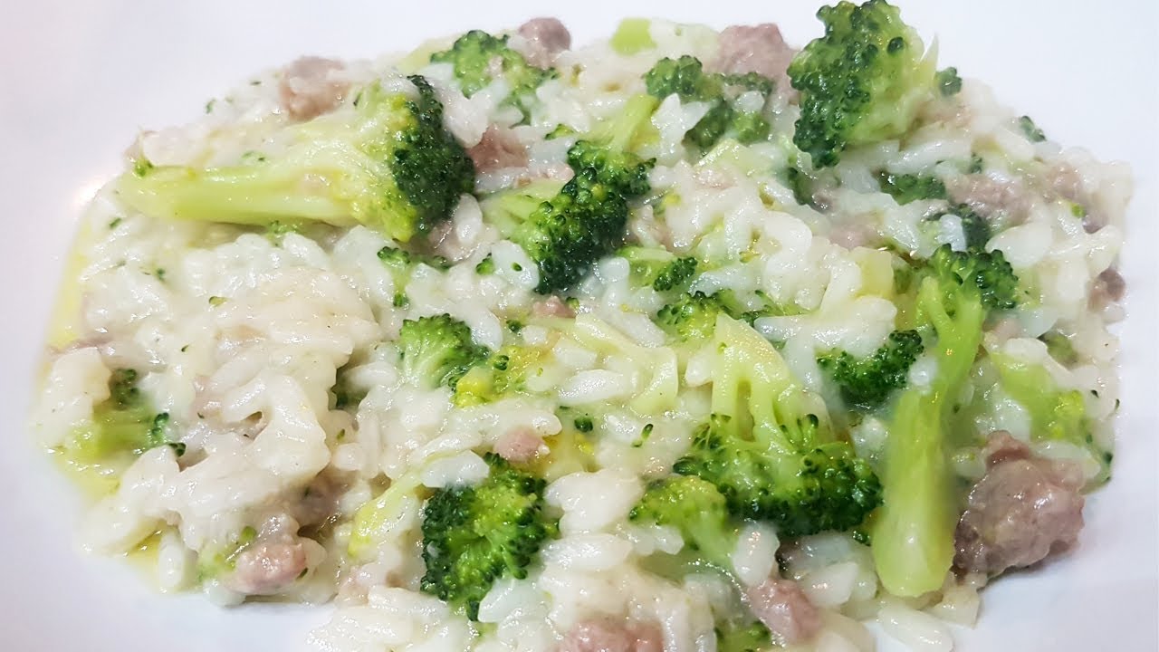 RISOTTO BROCCOLI E SALSICCIA FoodVlogger YouTube