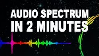 Create An AUDIO SPECTRUM Wave Effect Just in 2 Minutes