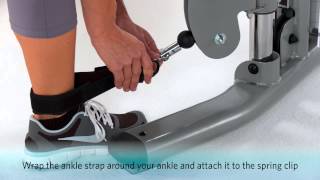 Precor Functional Training System Glide - Standing Leg Curl Instruction