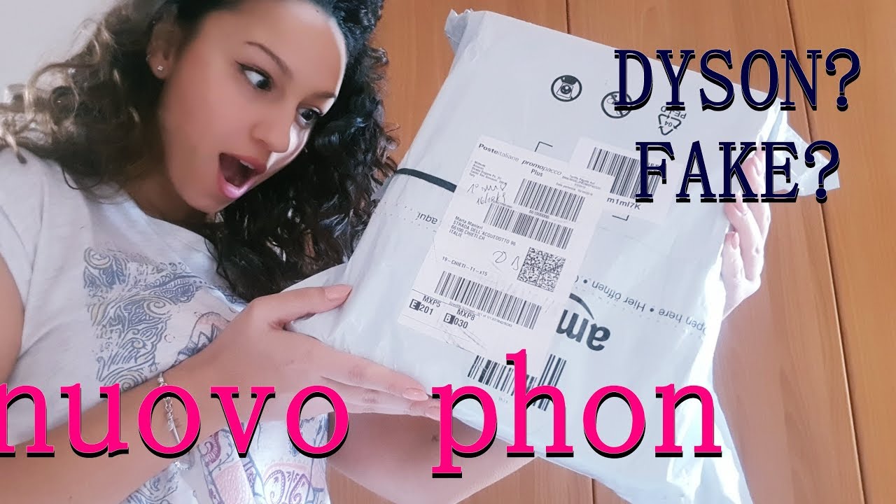 UNBOXING nuovo phon - DYSON? Fake? Imitazione? - YouTube