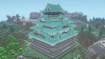 マイクラ 城の作り方