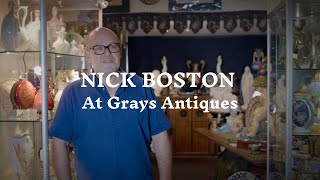 Nick Boston at Grays Antiques - 'The Majolica Guru'
