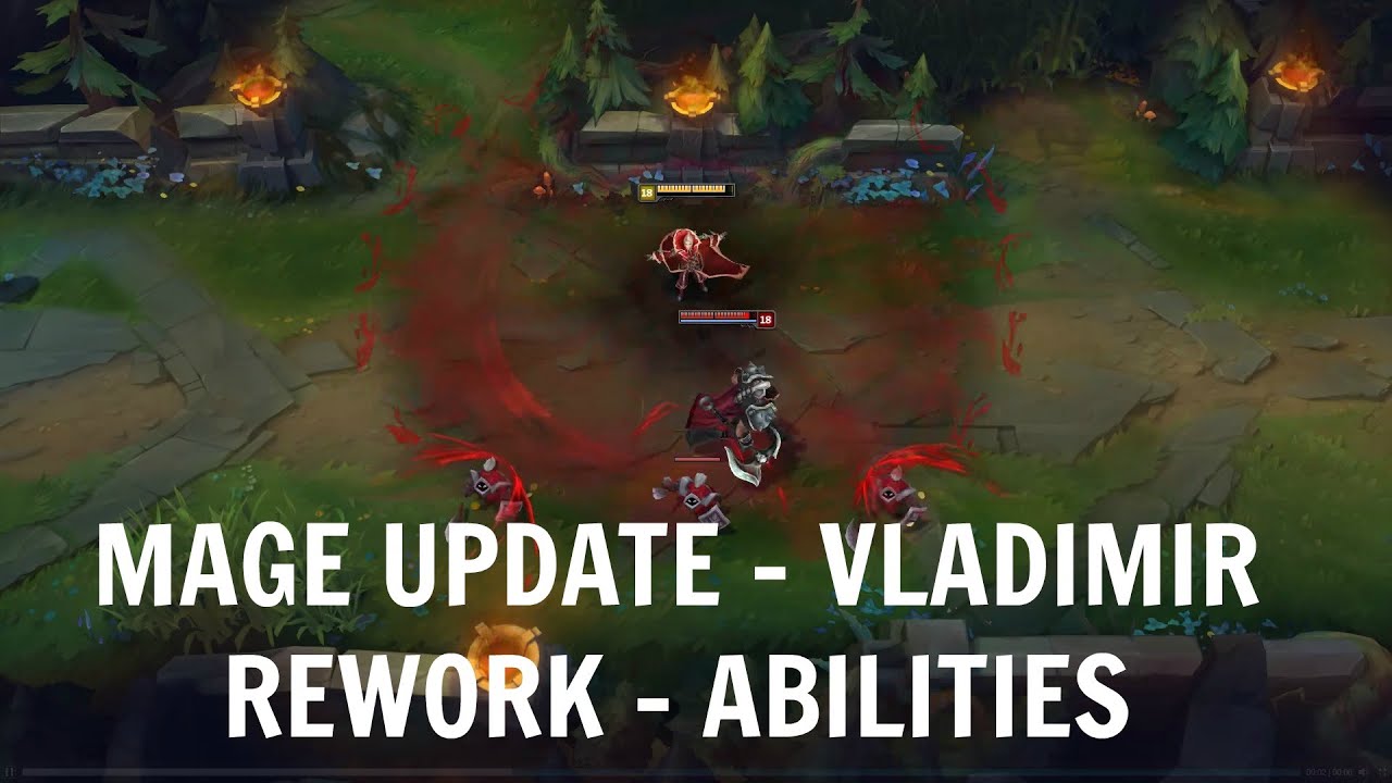 NEU!!! MAGE UPDATE - VLADIMIR REWORK - ABILITIES | League of Legends
