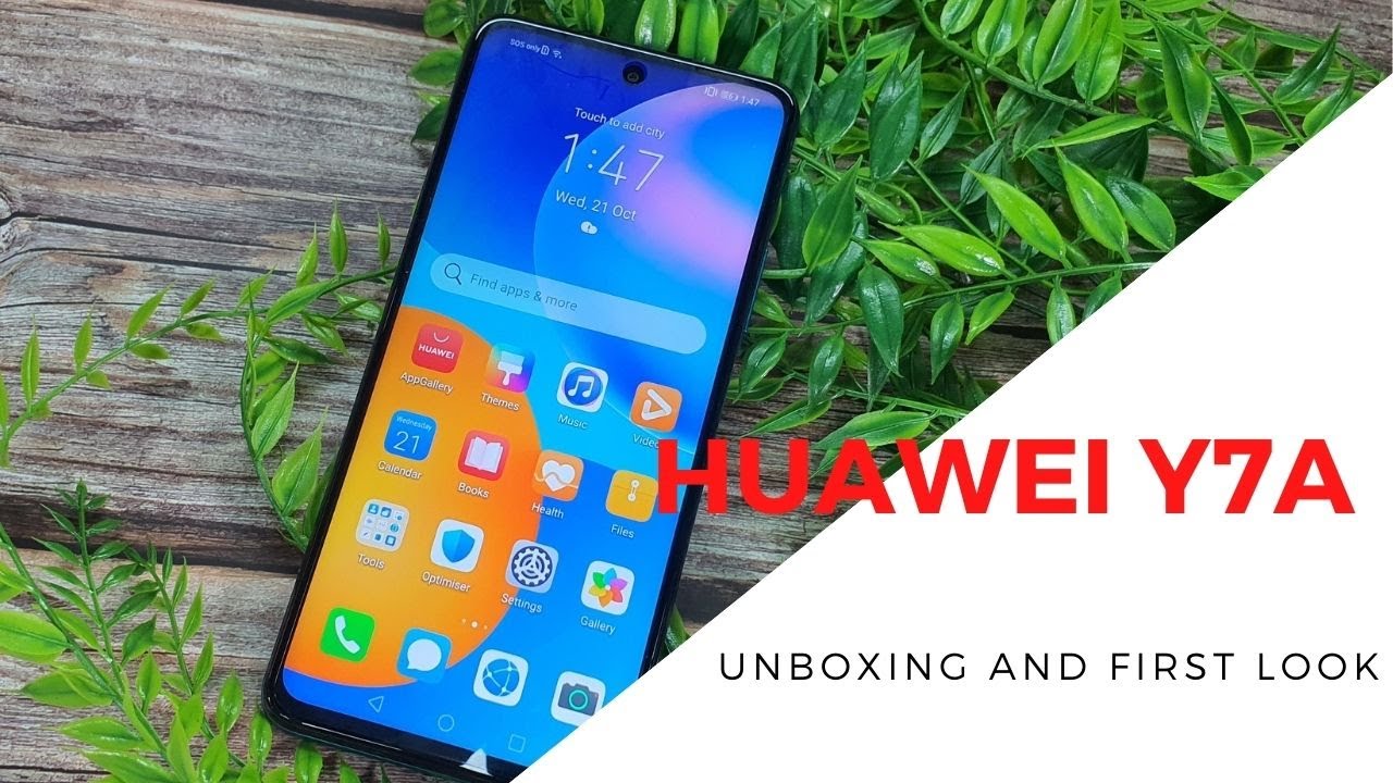 Unboxing the Huawei Y7a - YouTube