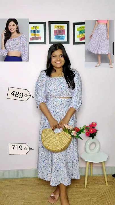 *Cute* skirt haul #ytshortsindia #youtubeshorts #ytshorts #india #yt