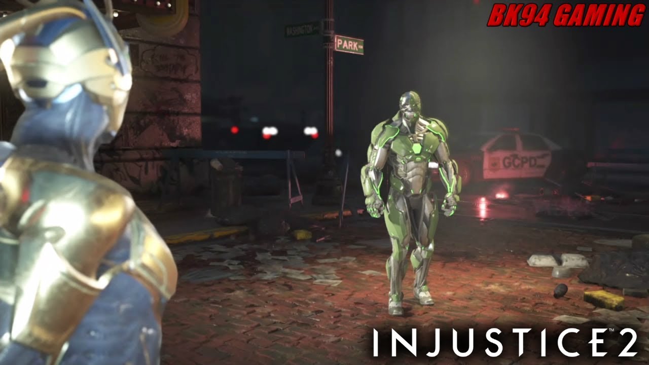 Blue Beetle vs Grid | Injustice 2 | 