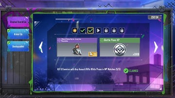 How to Kill 5 Enemies With Any Assault Rifle While prone in MP Matches Call of Duty season 3 Task.