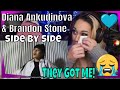 Diana Ankudinova & Brandon Stone  "Side By Side" REACTION | Just Jen Reacting (AND CRYING) AGAIN!