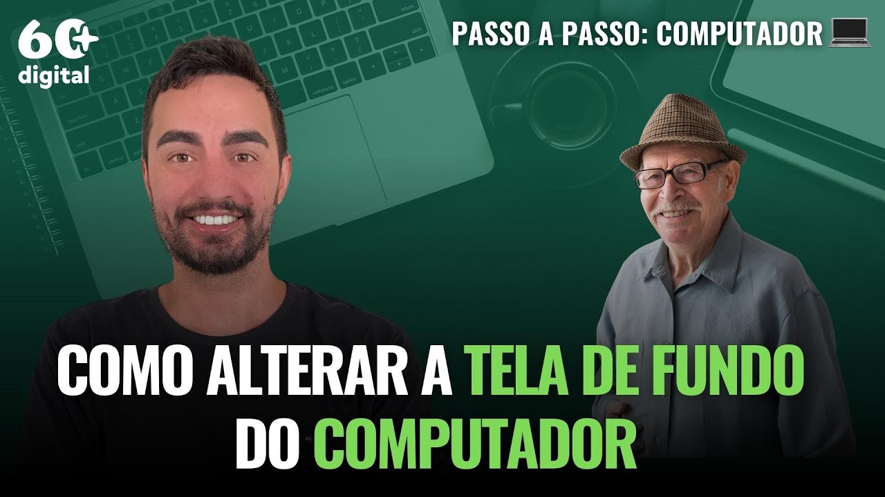 COMO ALTERAR A TELA DE FUNDO DO COMPUTADOR. - YouTube