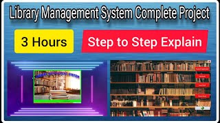 Library Management System Project in Java &amp; MYSQL || Complete Project in one Video with Source Code