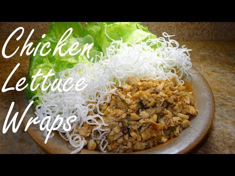 Chicken Lettuce Wraps