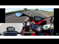 Разгон 100-200 Ducati monster 2021 vs ducati supersport 2021