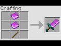 Minecraft UHC but I can craft MODDED SWORDS from any block....