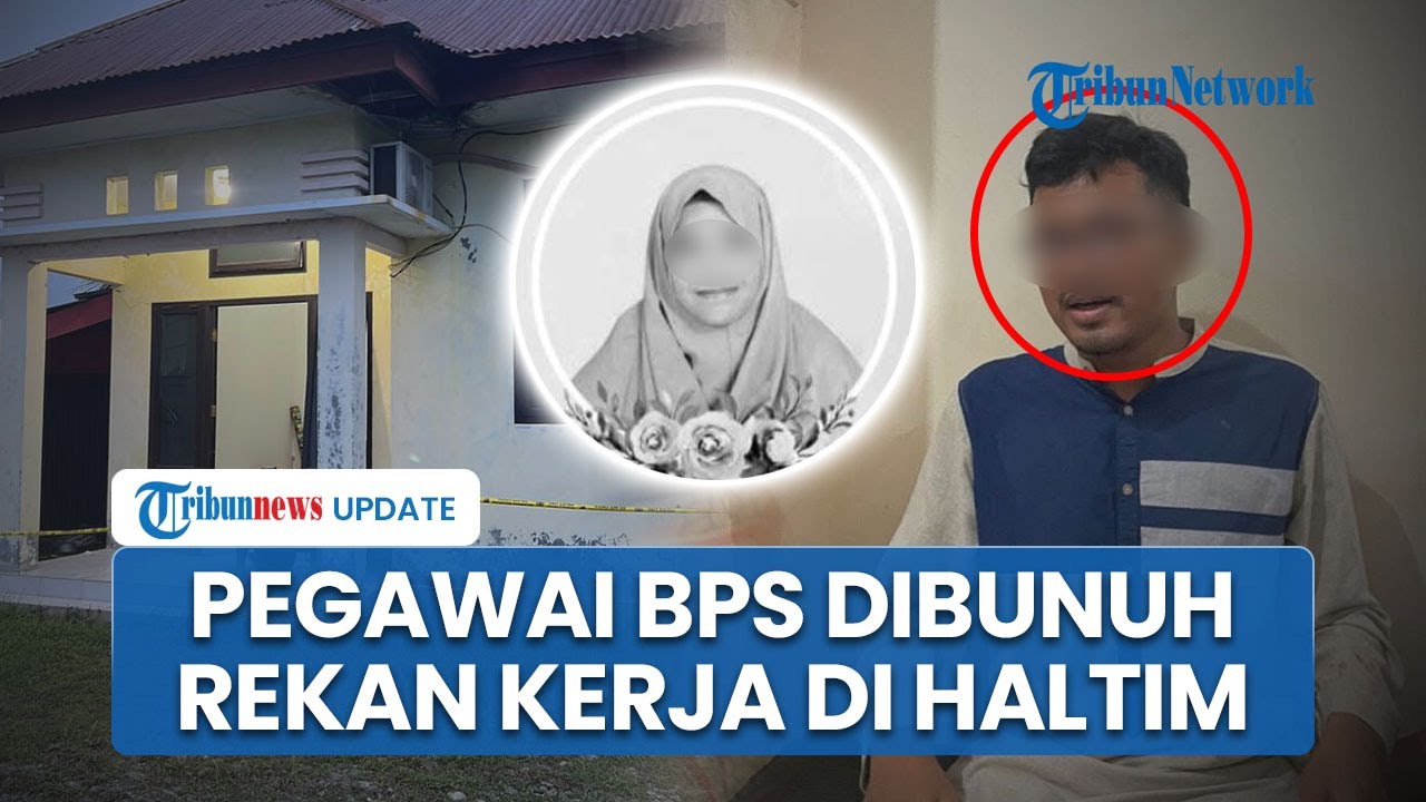Pegawai BPS Halmahera Timur Dibunuh Rekan Kerja, Pelaku Sempat Langsungkan Pernikahan seusai Beraksi