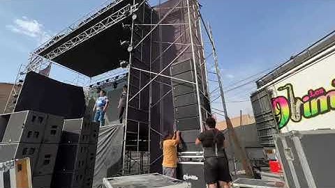LA310P active line array in Peru
