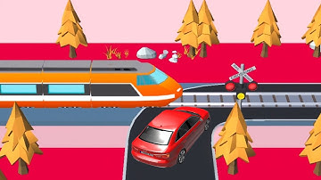 Traffic Run !  Android-iOS Gameplay All Levels | Car Crash Game