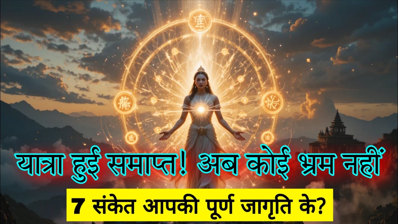 🌌 यात्रा हुई समाप्त! अब कोई भ्रम नहीं | 7 Signs of Full Awakening